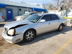 Salvage cars for sale at Wichita, KS auction: 2003 Cadillac Deville