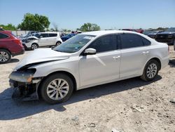Salvage cars for sale at Haslet, TX auction: 2013 Volkswagen Passat S