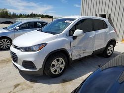 Salvage cars for sale at Franklin, WI auction: 2017 Chevrolet Trax LS