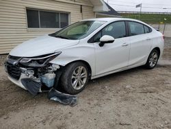 Salvage cars for sale at Northfield, OH auction: 2019 Chevrolet Cruze LT