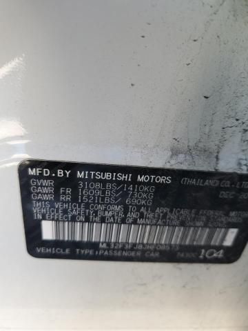 2018 Mitsubishi Mirage G4 ES