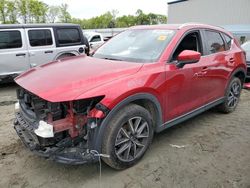 Salvage cars for sale at Spartanburg, SC auction: 2018 Mazda CX-5 Touring