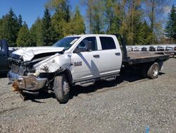 Salvage cars for sale from Copart Arlington, WA: 2017 Dodge RAM 5500