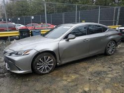 Lexus ES 350 salvage cars for sale: 2020 Lexus ES 350