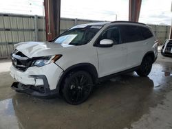 Honda Pilot SE salvage cars for sale: 2021 Honda Pilot SE