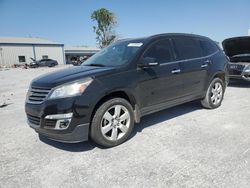 Salvage cars for sale at Tulsa, OK auction: 2017 Chevrolet Traverse LT
