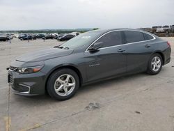 Chevrolet Malibu ls salvage cars for sale: 2017 Chevrolet Malibu LS