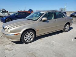 Salvage cars for sale at Homestead, FL auction: 2002 Jaguar X-TYPE 2.5