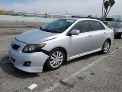 Salvage cars for sale at Van Nuys, CA auction: 2010 Toyota Corolla Base