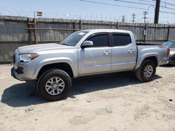 Salvage cars for sale from Copart Los Angeles, CA: 2019 Toyota Tacoma Double Cab