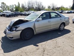 Salvage cars for sale at Portland, OR auction: 2002 Toyota Camry LE