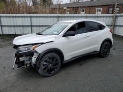 Salvage cars for sale from Copart Albany, NY: 2022 Honda HR-V Sport