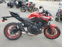 Salvage motorcycles for sale at Kansas City, KS auction: 2022 Kawasaki ER650 K