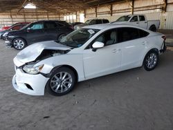 Mazda salvage cars for sale: 2016 Mazda 6 Sport