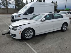 Salvage cars for sale at Rancho Cucamonga, CA auction: 2015 BMW 528 I
