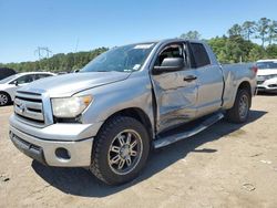 Salvage cars for sale at Greenwell Springs, LA auction: 2013 Toyota Tundra Double Cab SR5