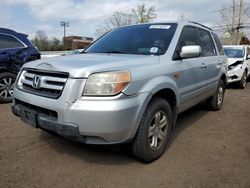 Salvage cars for sale at New Britain, CT auction: 2008 Honda Pilot VP