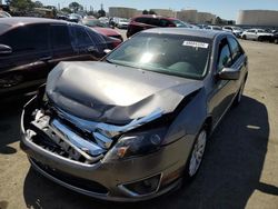 Salvage cars for sale at Martinez, CA auction: 2010 Ford Fusion Hybrid