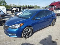 Salvage cars for sale from Copart Cahokia Heights, IL: 2015 KIA Forte EX