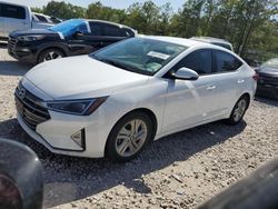 Salvage cars for sale at Houston, TX auction: 2020 Hyundai Elantra SEL