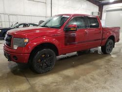 Salvage cars for sale from Copart Avon, MN: 2013 Ford F150 Supercrew