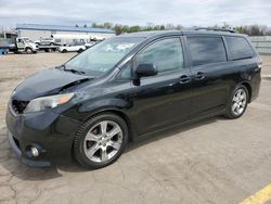Salvage cars for sale at Pennsburg, PA auction: 2012 Toyota Sienna Sport