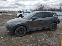 Salvage cars for sale from Copart London, ON: 2019 Mazda CX-5 Touring