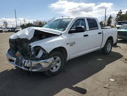 Salvage cars for sale from Copart Denver, CO: 2019 Dodge RAM 1500 Classic Tradesman