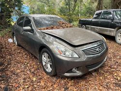 Carros salvage a la venta en subasta: 2010 Infiniti G37