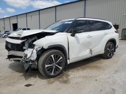 Salvage cars for sale at Apopka, FL auction: 2021 Toyota Highlander XSE