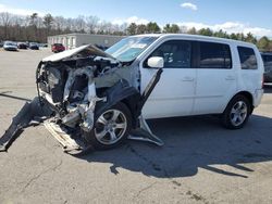 Vehiculos salvage en venta de Copart Exeter, RI: 2012 Honda Pilot EXL