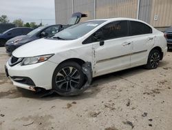Salvage cars for sale from Copart Lawrenceburg, KY: 2015 Honda Civic EX