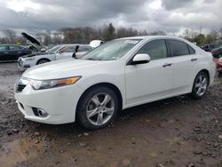 Salvage cars for sale at Chalfont, PA auction: 2012 Acura TSX Tech