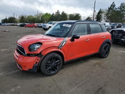 Salvage cars for sale at Denver, CO auction: 2012 Mini Cooper S Countryman