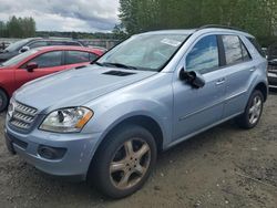 Salvage cars for sale at Arlington, WA auction: 2008 Mercedes-Benz ML 350