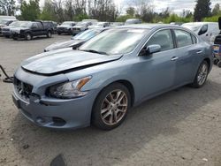 Salvage cars for sale from Copart Portland, OR: 2012 Nissan Maxima S