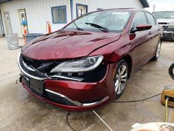 Salvage cars for sale at Pekin, IL auction: 2016 Chrysler 200 Limited