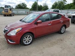 Salvage cars for sale from Copart Midway, FL: 2018 Nissan Versa S
