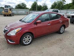 Flood-damaged cars for sale at auction: 2018 Nissan Versa S