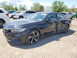 Salvage cars for sale from Copart Baltimore, MD: 2018 Honda Accord Sport