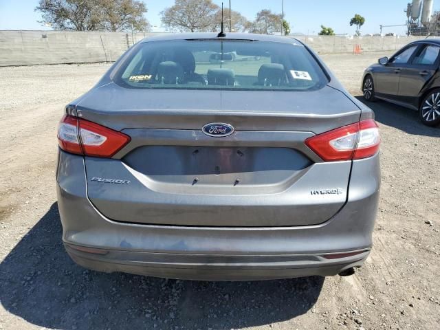 2014 Ford Fusion S Hybrid