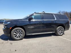 Chevrolet Suburban k1500 lt salvage cars for sale: 2021 Chevrolet Suburban K1500 LT