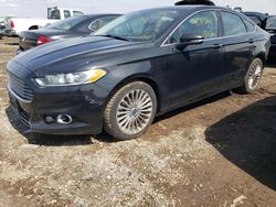 Salvage cars for sale at Elgin, IL auction: 2014 Ford Fusion Titanium