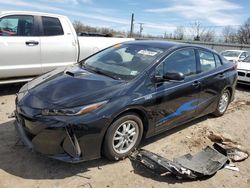 Salvage cars for sale at Hillsborough, NJ auction: 2020 Toyota Prius Prime LE