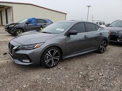 Salvage cars for sale at Temple, TX auction: 2022 Nissan Sentra SR