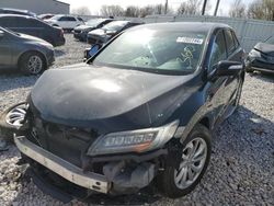 Salvage cars for sale at Wayland, MI auction: 2016 Acura RDX Technology