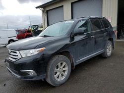 Salvage cars for sale at Eugene, OR auction: 2012 Toyota Highlander Limited