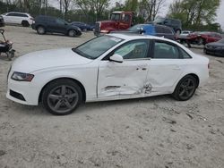 Salvage cars for sale from Copart Cicero, IN: 2011 Audi A4 Premium Plus
