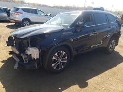 Salvage cars for sale at New Britain, CT auction: 2021 Toyota Highlander XLE