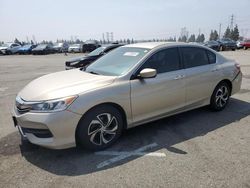 Honda salvage cars for sale: 2017 Honda Accord LX